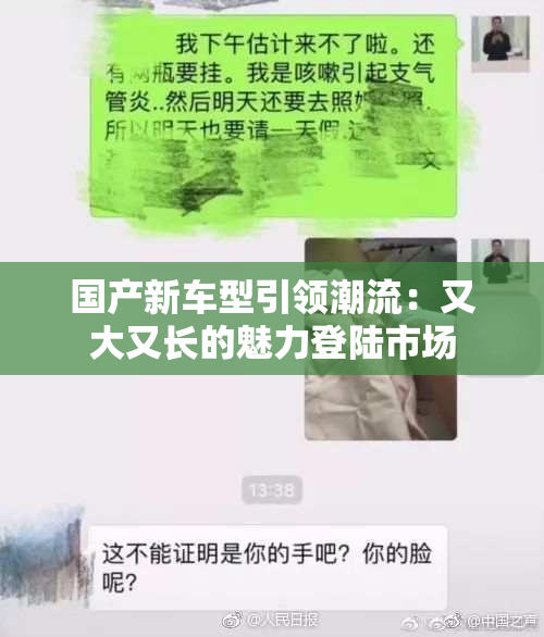 国产新车型引领潮流：又大又长的魅力登陆市场