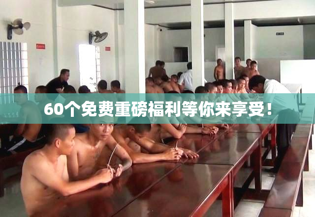 60个免费重磅福利等你来享受！