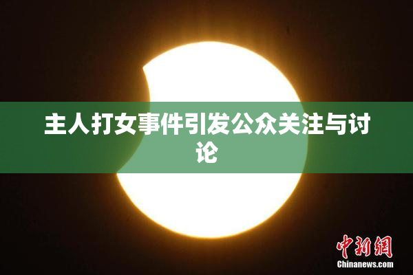 主人打女事件引发公众关注与讨论