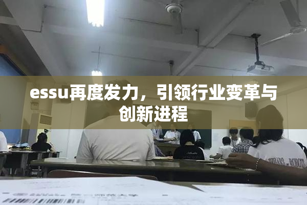 essu再度发力，引领行业变革与创新进程
