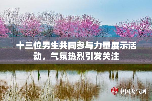 十三位男生共同参与力量展示活动，气氛热烈引发关注