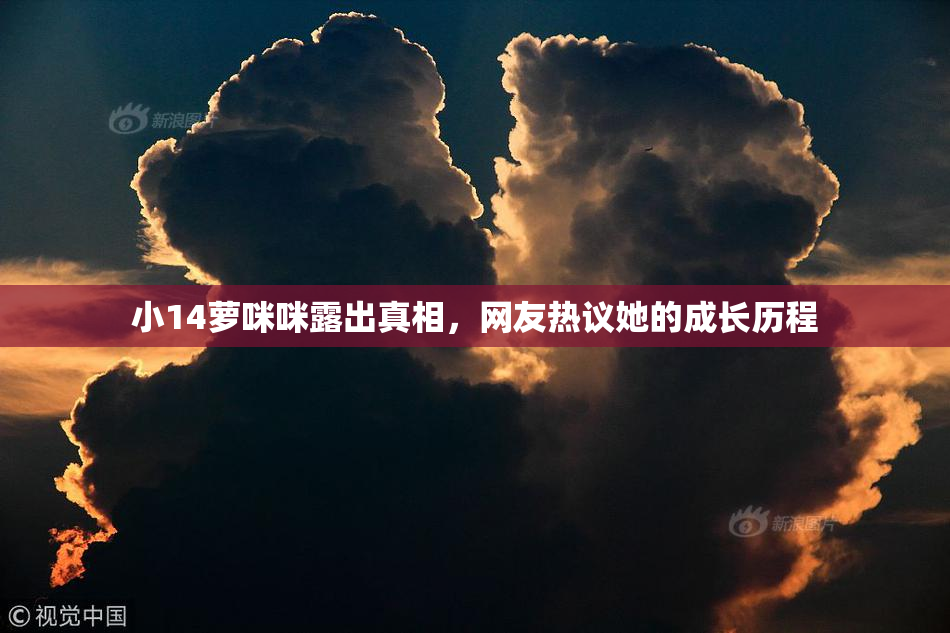 小14萝咪咪露出真相，网友热议她的成长历程