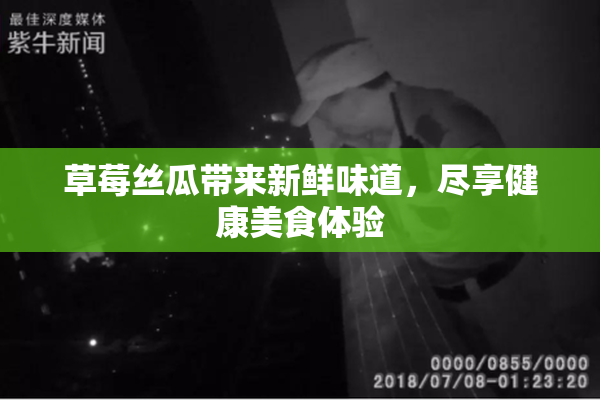 草莓丝瓜带来新鲜味道，尽享健康美食体验