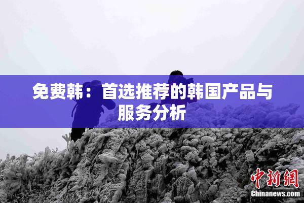 免费韩：首选推荐的韩国产品与服务分析