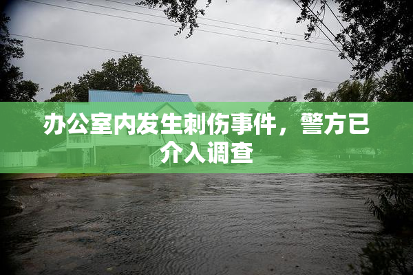 办公室内发生刺伤事件，警方已介入调查