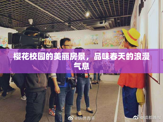 樱花校园的美丽房景，品味春天的浪漫气息