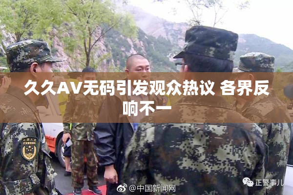 久久AV无码引发观众热议 各界反响不一
