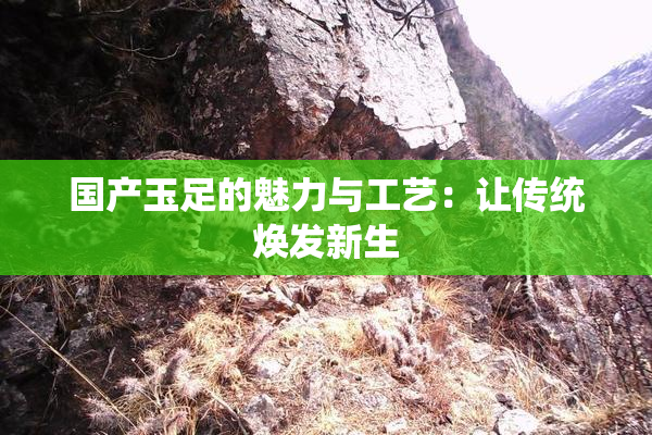国产玉足的魅力与工艺：让传统焕发新生