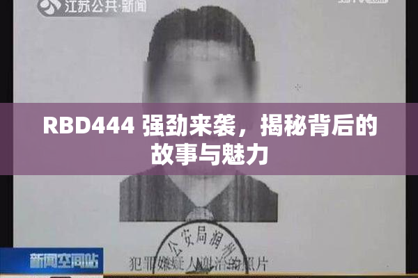 RBD444 强劲来袭，揭秘背后的故事与魅力