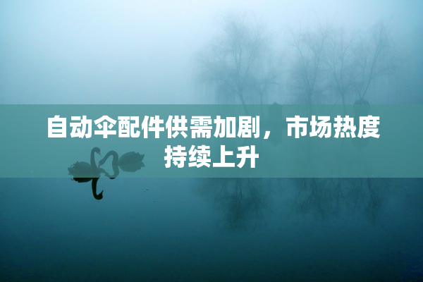 自动伞配件供需加剧，市场热度持续上升