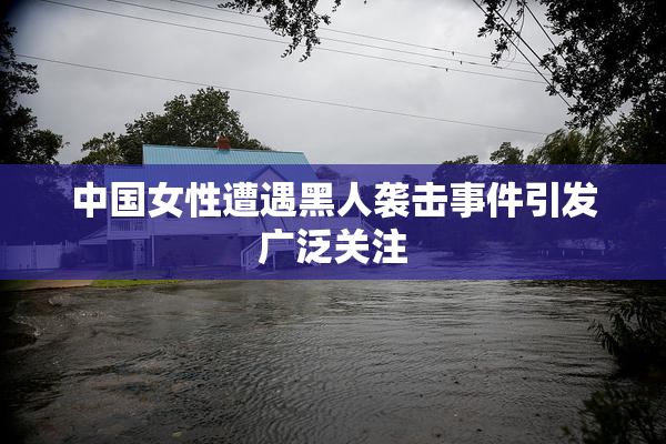 中国女性遭遇黑人袭击事件引发广泛关注