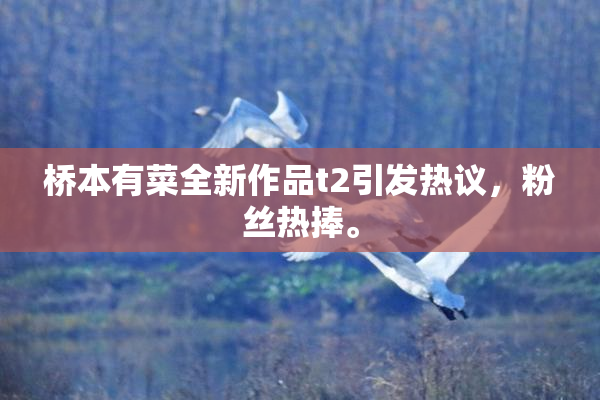 桥本有菜全新作品t2引发热议，粉丝热捧。