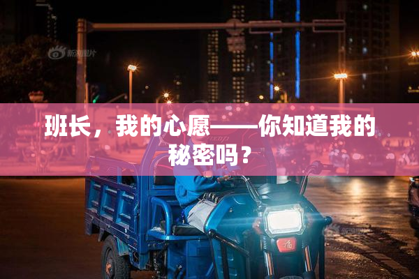 班长，我的心愿——你知道我的秘密吗？