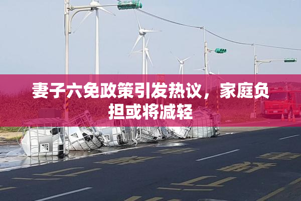 妻子六免政策引发热议，家庭负担或将减轻