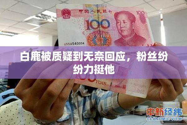 白鹿被质疑到无奈回应，粉丝纷纷力挺他