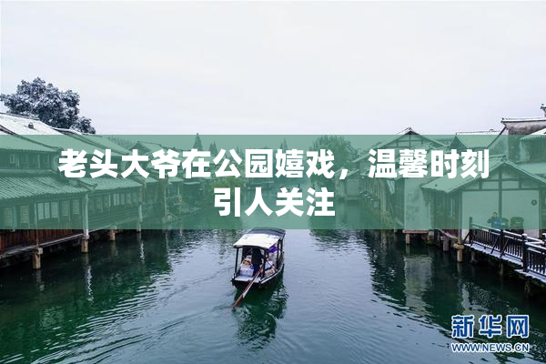 老头大爷在公园嬉戏，温馨时刻引人关注