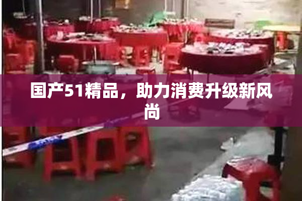 国产51精品，助力消费升级新风尚