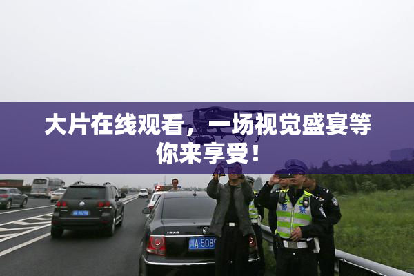 大片在线观看，一场视觉盛宴等你来享受！