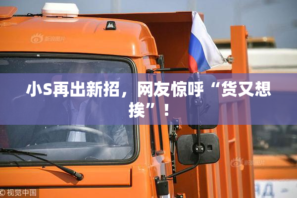 小S再出新招，网友惊呼“货又想挨”！