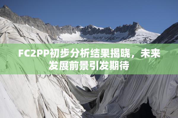 FC2PP初步分析结果揭晓，未来发展前景引发期待