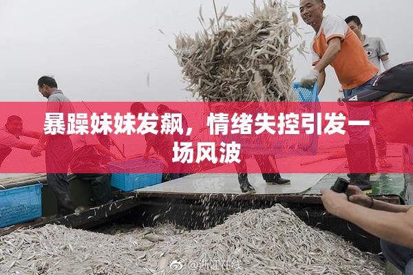 暴躁妹妹发飙，情绪失控引发一场风波