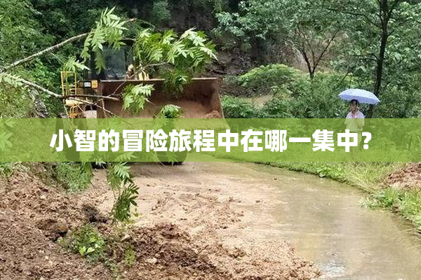 小智的冒险旅程中在哪一集中？