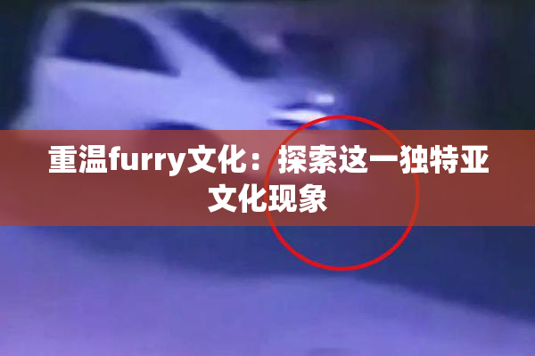 重温furry文化：探索这一独特亚文化现象