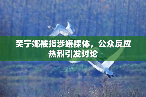 芙宁娜被指涉嫌裸体，公众反应热烈引发讨论