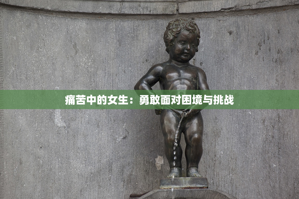 痛苦中的女生：勇敢面对困境与挑战
