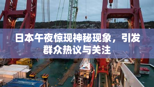 日本午夜惊现神秘现象，引发群众热议与关注