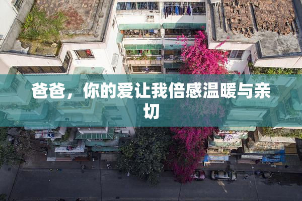 爸爸，你的爱让我倍感温暖与亲切