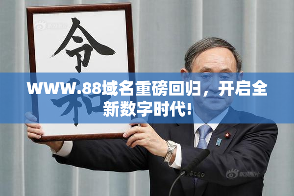 WWW.88域名重磅回归，开启全新数字时代!