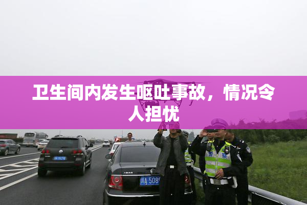 卫生间内发生呕吐事故，情况令人担忧