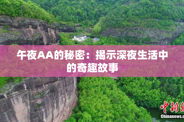 午夜AA的秘密：揭示深夜生活中的奇趣故事