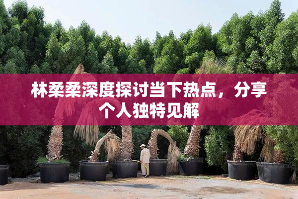 林柔柔深度探讨当下热点，分享个人独特见解