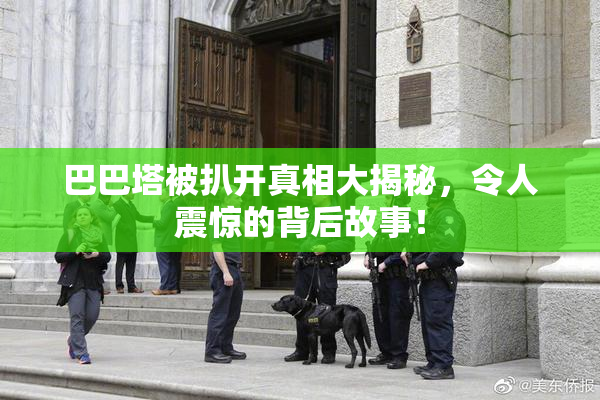 巴巴塔被扒开真相大揭秘，令人震惊的背后故事！
