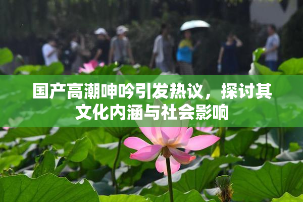 国产高潮呻吟引发热议，探讨其文化内涵与社会影响
