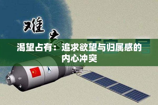 渴望占有：追求欲望与归属感的内心冲突