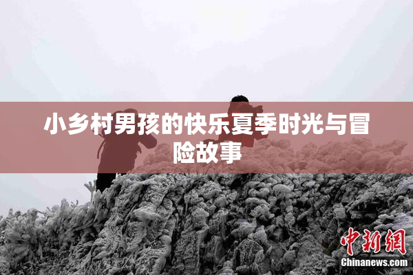 小乡村男孩的快乐夏季时光与冒险故事