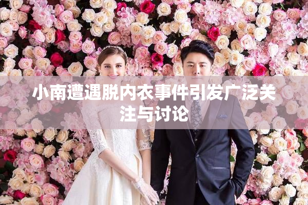 小南遭遇脱内衣事件引发广泛关注与讨论