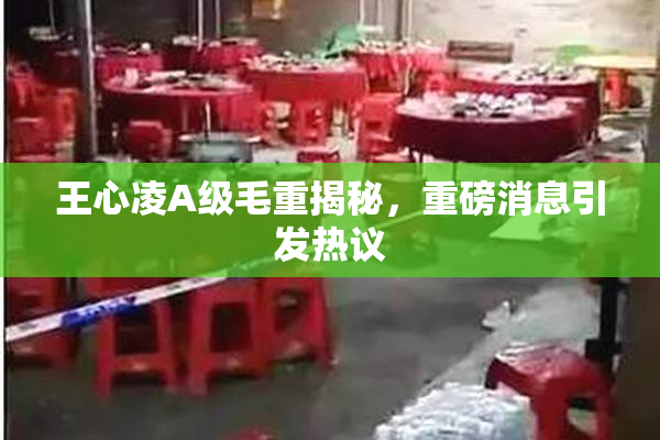 王心凌A级毛重揭秘，重磅消息引发热议