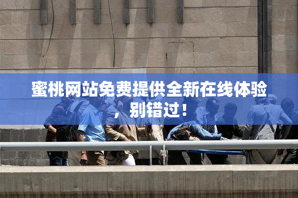 蜜桃网站免费提供全新在线体验，别错过！