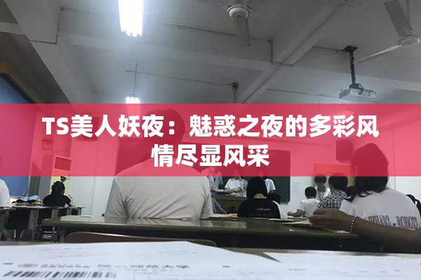 TS美人妖夜：魅惑之夜的多彩风情尽显风采