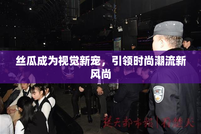 丝瓜成为视觉新宠，引领时尚潮流新风尚