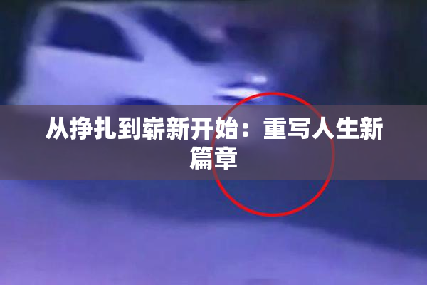 从挣扎到崭新开始：重写人生新篇章