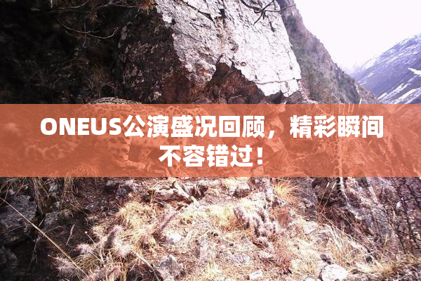 ONEUS公演盛况回顾，精彩瞬间不容错过！
