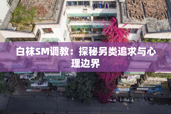 白袜SM调教：探秘另类追求与心理边界