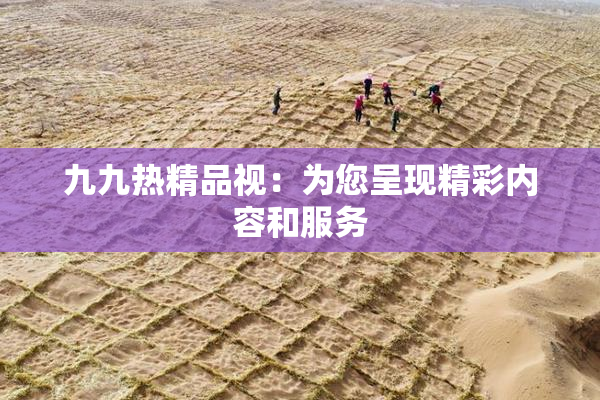 九九热精品视：为您呈现精彩内容和服务