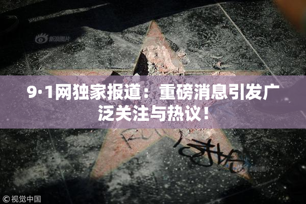 9·1网独家报道：重磅消息引发广泛关注与热议！