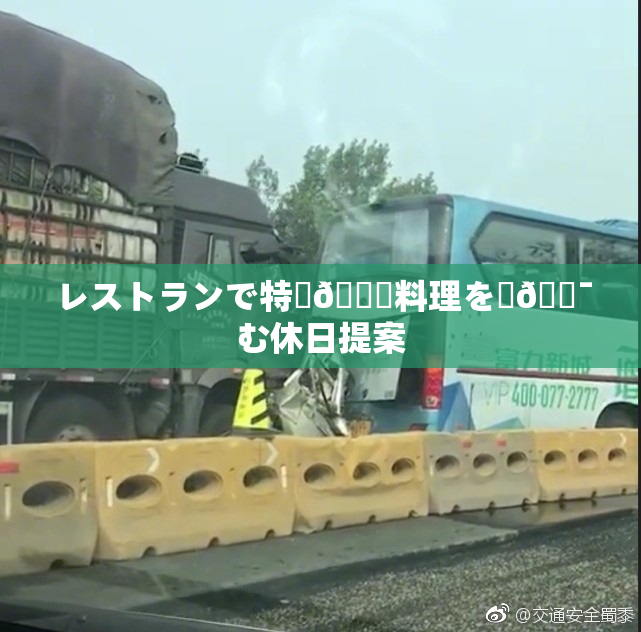 レストランで特別🍑料理を楽🔯む休日提案